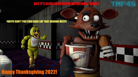 Sfm Fnaf Happy Thanksgiving 2022 By Thomasmariofan48 On Deviantart