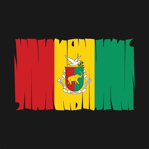 Guinea Flag Vector 20226187 Vector Art at Vecteezy