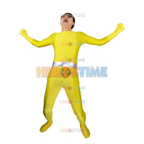 HIgh Quality Mens/Womens Totally Spies Cosplay Costumes Alex Yellow Superhero Male/Female Stage ...