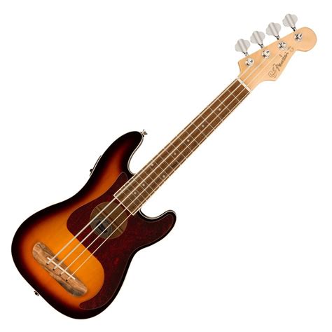 Fender Fullerton Precision Bass Ukulele Color Sunburst Gear Music