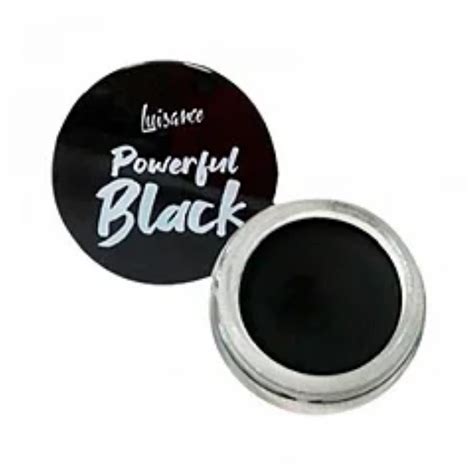 Delineador Em Gel Powerful Black Luisance Luxx Make Up