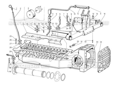 Lamborghini Countach 5000 Qv 1985 Part Diagrams