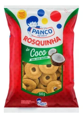 Biscoito Bolacha Rosquinha De Coco Ralado Panco Pacote G Mercadolivre