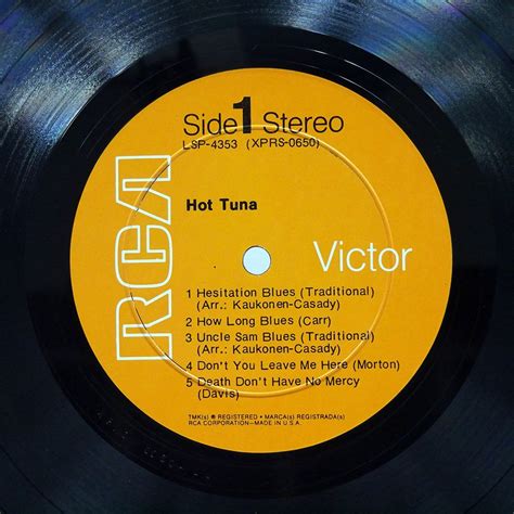 Yahoo オークション HOT TUNA SAME VICTOR LSP4353