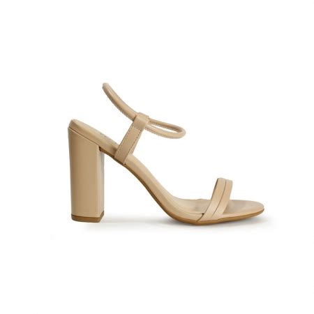 Sand Lia Vestige Nude Salto Bloco
