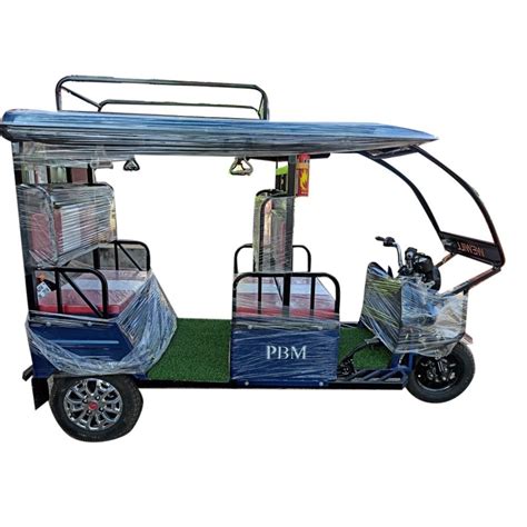 650 W Passenger Battery Operated Rickshaw Vehicle Capacity 6