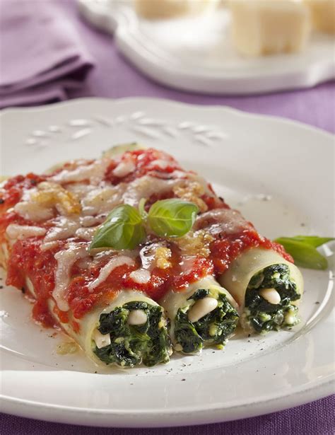 Receta De Canelones De Pollo Y Espinaca Noticias De Pollo