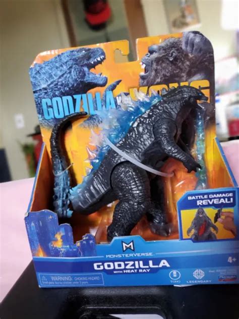 Godzilla Vs Kong Monsterverse Godzilla With Heat Ray Playmates Action