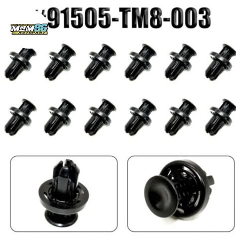 Jual 91505 Tm8 003 Kancing Klip Clip Bumper Original Honda Brio Mobilio