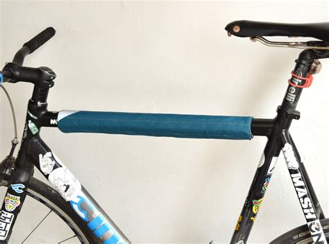 Bike Top Tube Protector Teal Bicycle Frame Pad Top Tube Etsy