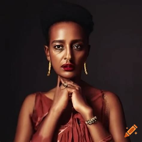 Portrait Of Zinash Tayachew 4th First Lady Of Ethiopia On Craiyon