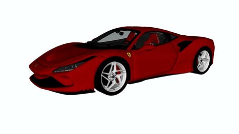 Ferrari F8 Tributo 3d Model