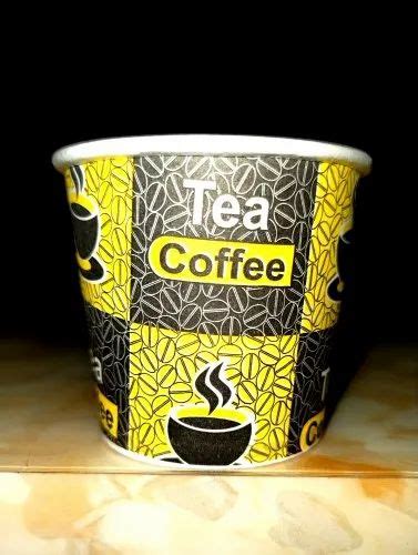 Multicolor Printed 110 ML Paper Tea Cup At 16 5 Pack In Guna ID