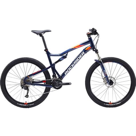 VÉLO VTT TOUT SUSPENDU ST 540 S BLEU ORANGE 27 5