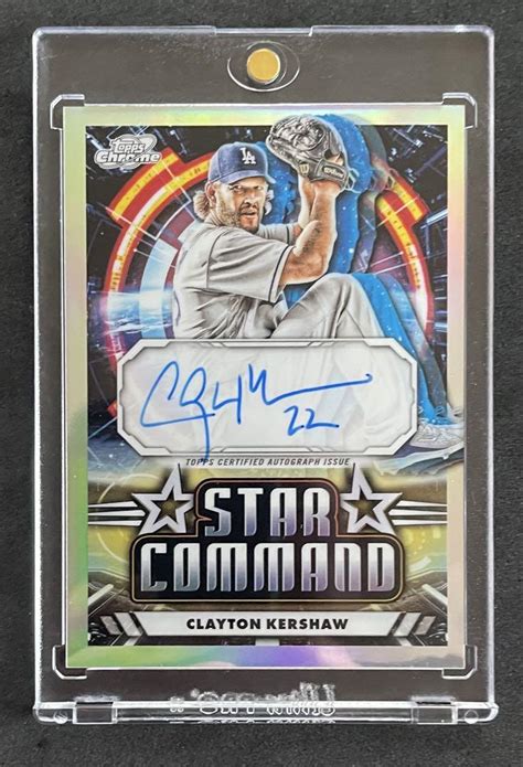 Mlb Topps Auto Clayton Kershaw