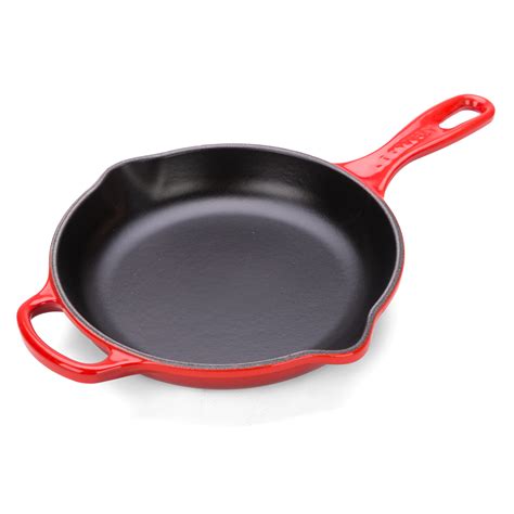 Le Creuset Signature Round Skillet Cerise Red 20cm Peters Of