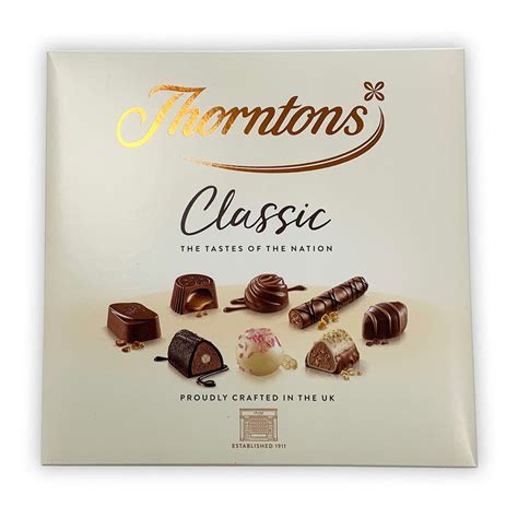 Thorntons Classic Chocolate Selection - Personalised Gift Wrap Option ...