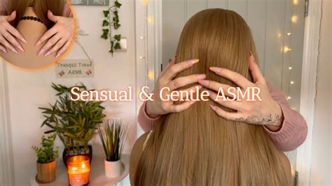 Asmr Sensual Hair And Back Touching Hair Play Back Massage Tracing