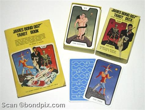 James Bond 007 Tarot Cards And Book For Sale