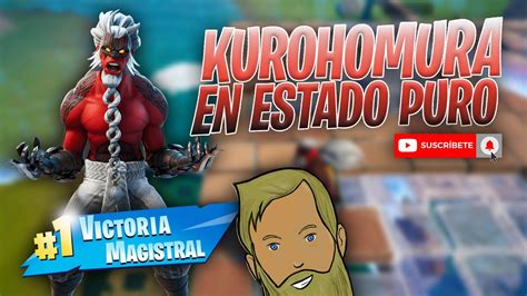 Kurohomura En Estado Puro Victoria Magistral Fortnite Battle Royale