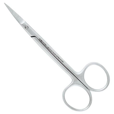 Ножницы глазные изогнутые 115мм Surgicon J-22-212A купить в интернет ...