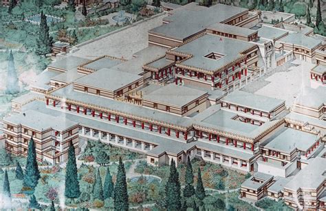 Palace Of Knossos Reconstruction