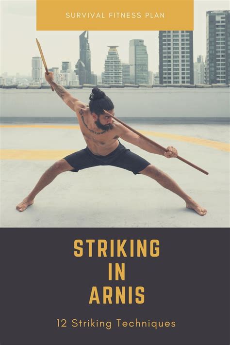 The 12 striking techniques in arnis – Artofit