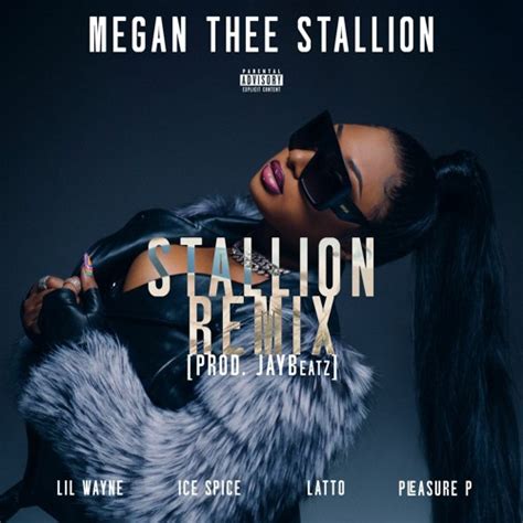 Stream Megan Thee Stallion Stallion Remix Feat Pleasure P Lil