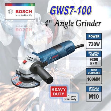 Bosch Gws Angle Grinder W Inch Grinder Furniture Home