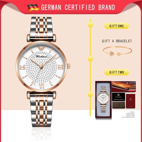 Gouden Horloge Vrouwen Horloges Dames Creatieve St Grandado