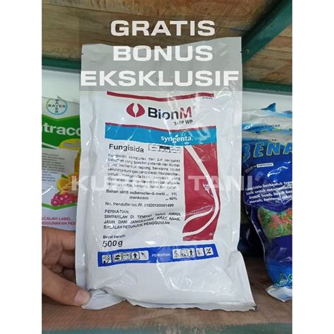 Jual Fungisida Bion M 1 48 WP Isi 500 GR Original 100 Shopee Indonesia