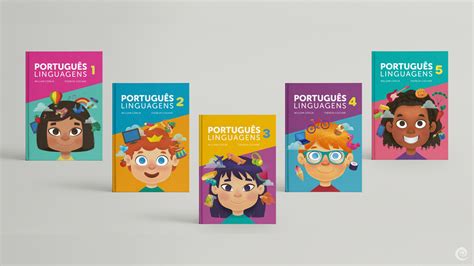 Capas de Livros Didáticos Ilustração Infantil Estúdio Caramela