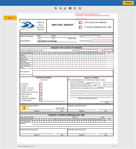 DocuSign Power Forms | MSU Billings