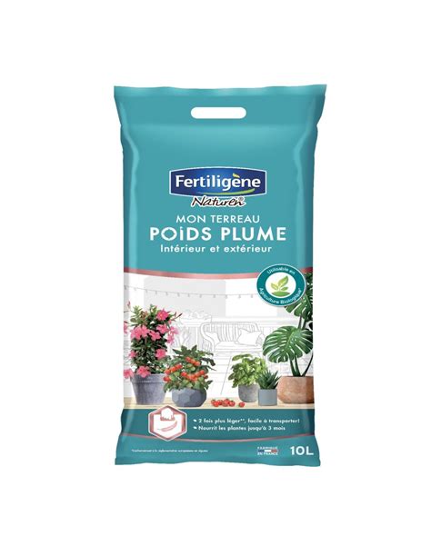 Terreau universel Poids Plume 10 Litres Fertiligène