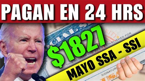 MAÑANA DEPOSITAN SEGURO SOCIAL SSA SSI SSDI CHEQUE DE ESTIMULO