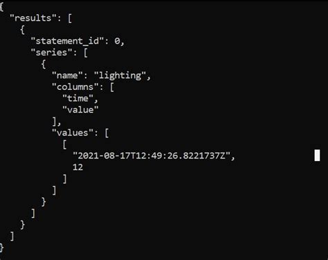 How To Deserialize Influx Json Object Using Restsharp In C Client