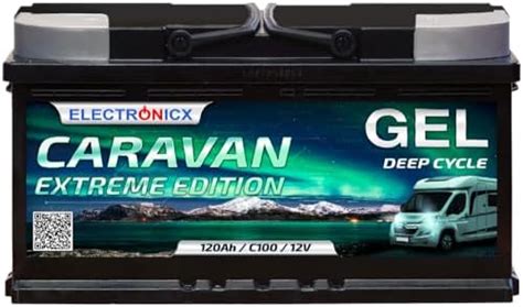 Electronicx Caravan Extreme Edition Zonneaccu V Ah Gel Accu