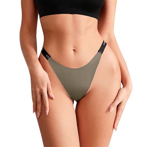 Entyinea Cotton Bikini Underwear For Women Seamless Hipster Soft