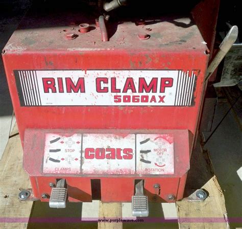 Coats Ax Rim Clamp Tire Machine In Wichita Ks Item Sold