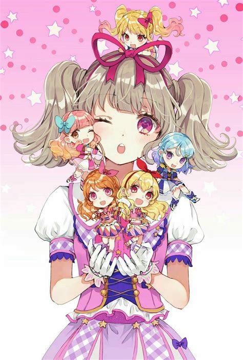 Aikatsu On Parade Gambar Karakter Animasi Seni