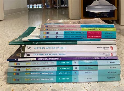 Upper Secondary Additional Math Textbooks Assessment And Guide Books