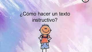 Ejemplos De Textos Instructivos Cortos Para Ni Os Instructivo Que Es