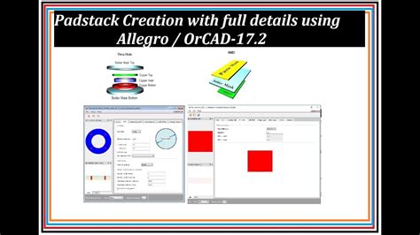 Pad Stacks Creation Tutorials In Details Using Orcad Allegro