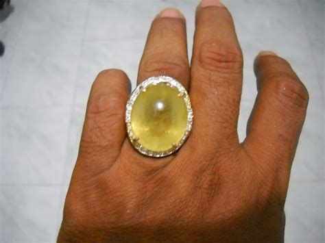 Jenis Batu Akik Batu Cincin Batu Mulia Amet Kecubung Kuning