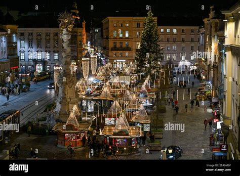 Christkindlmarkt Weihnachtsmarkt 22 11 2023 Linz AUT