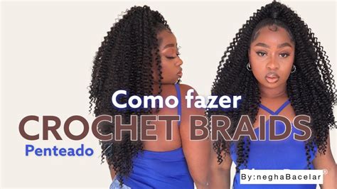 Como Fazer Crochet Braids Sozinha Penteados Crochetbraids Youtube