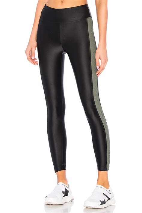 Koral Dynamic Duo High Rise Energy Legging In Black And Agave Revolve