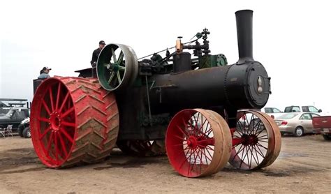 The Worlds Biggest Steam Tractor From 1905 Has Been Rebuilt