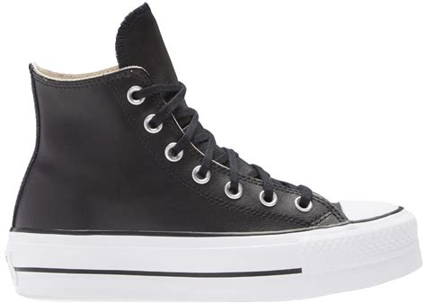 Converse Chuck Taylor All Star Lift Hi Black Leather W 561675c