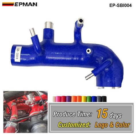 Epman Racing Silicone Turbo Intake Induction Hose Kit For Subaru